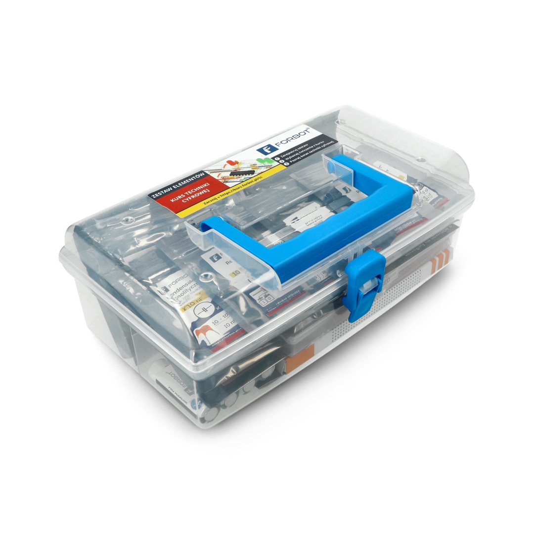 FORBOT - technika cyfrowa - zestaw elementów + kurs ON-LINE